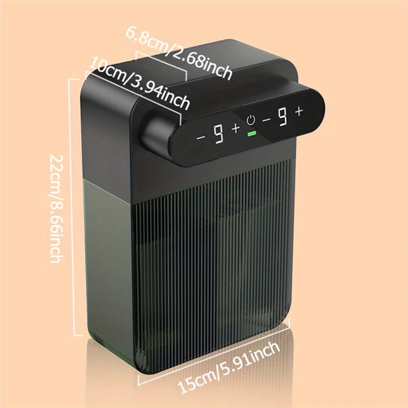 B47B-Wall-Mounted USB Rechargeable Double-Headed Foaming Soap Dispenser-Automatic Touchless For Multiple Settings Scenario