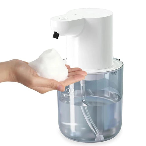 400ML Automatic Foam Soap Dispenser Rechargeable Smart Inductive Touchless  Wall Mounted Electric Foam Hand Washer for Home