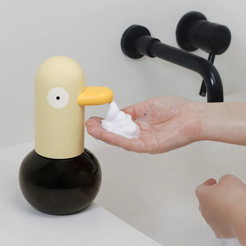 Hand Washing Duck Hand Washing Sensor Intelligent Automatic Foam Soap Dispenser Induction Bubble Hand Washing Device