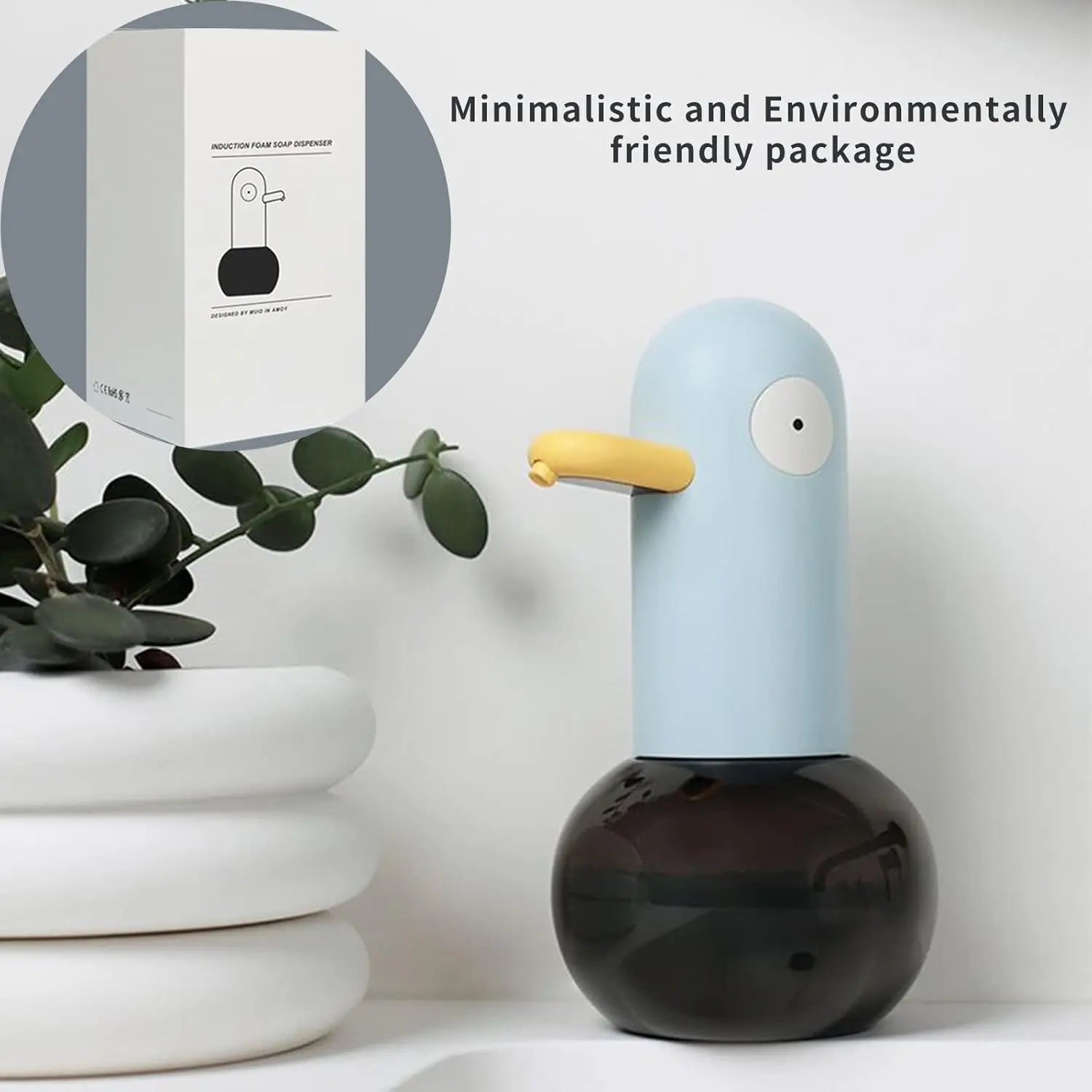 Hand Washing Duck Hand Washing Sensor Intelligent Automatic Foam Soap Dispenser Induction Bubble Hand Washing Device